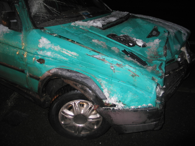 Náraz do nákl. vozidla 