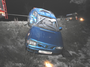 nehoda 8.1.09 Škoda Felicia 