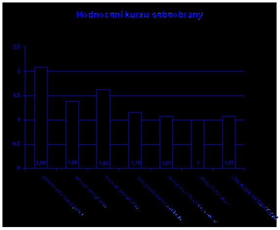 Hodnocení pilotního kurzu 