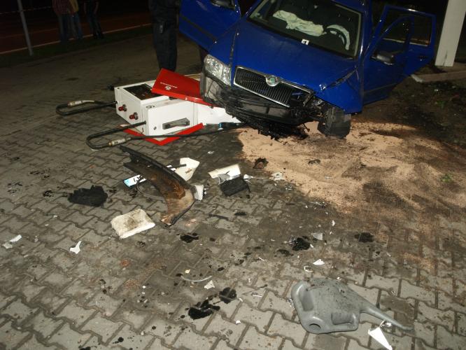 Havárie na benzince