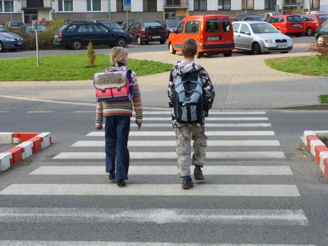 Děti na přechodu