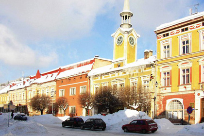 Svoboda nad Úpou v zimě