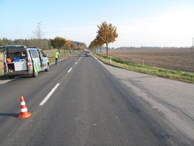 místo třetu ve směru jízdy vozidel