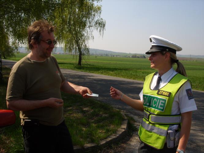 Také tento řidič měl vše v pořádku.