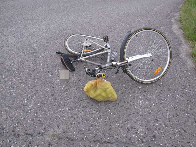 Střet vozidla s cyklistou