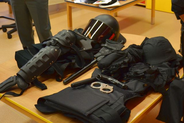 Policisté v mateřince