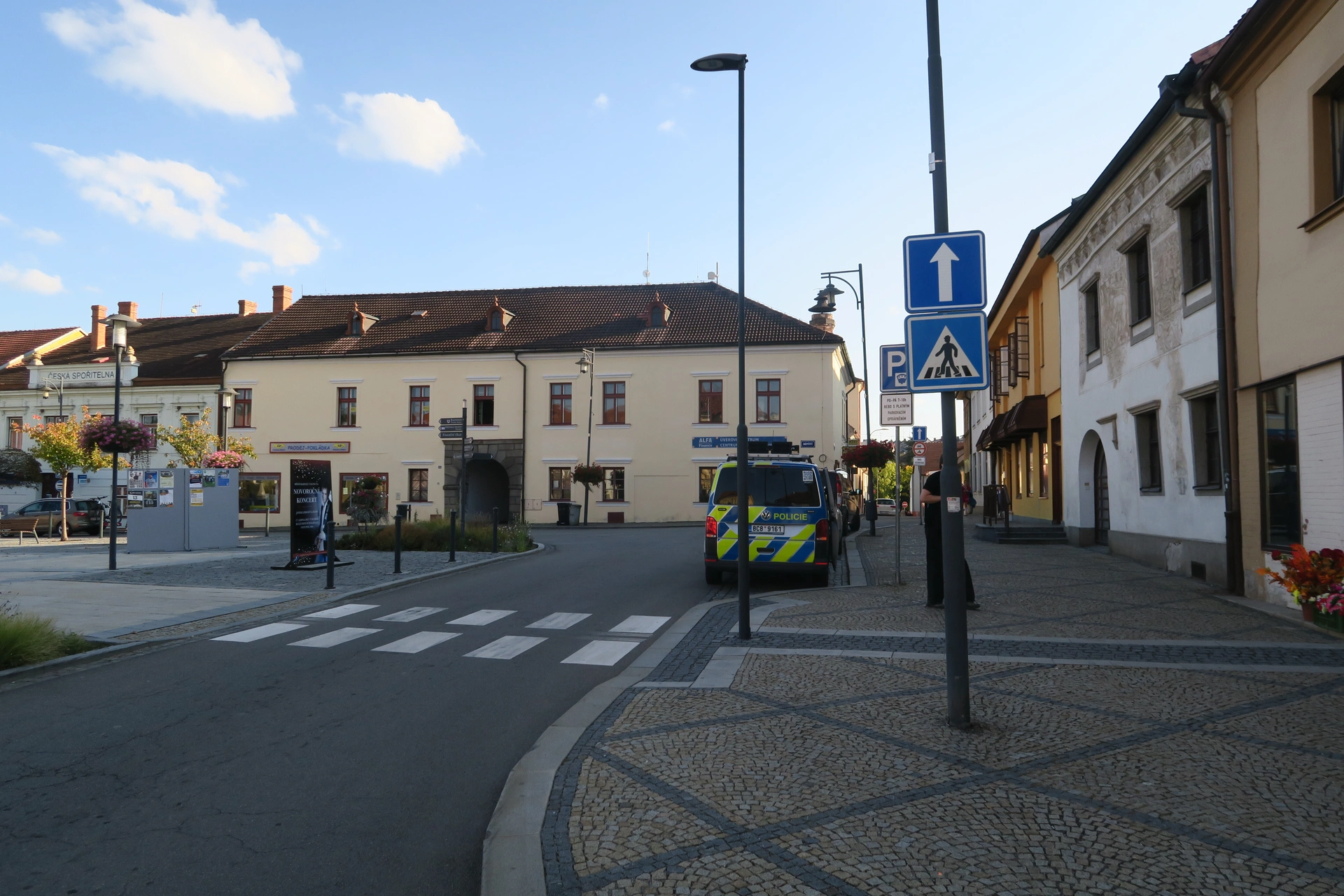 Dopravní incident v Kaplici