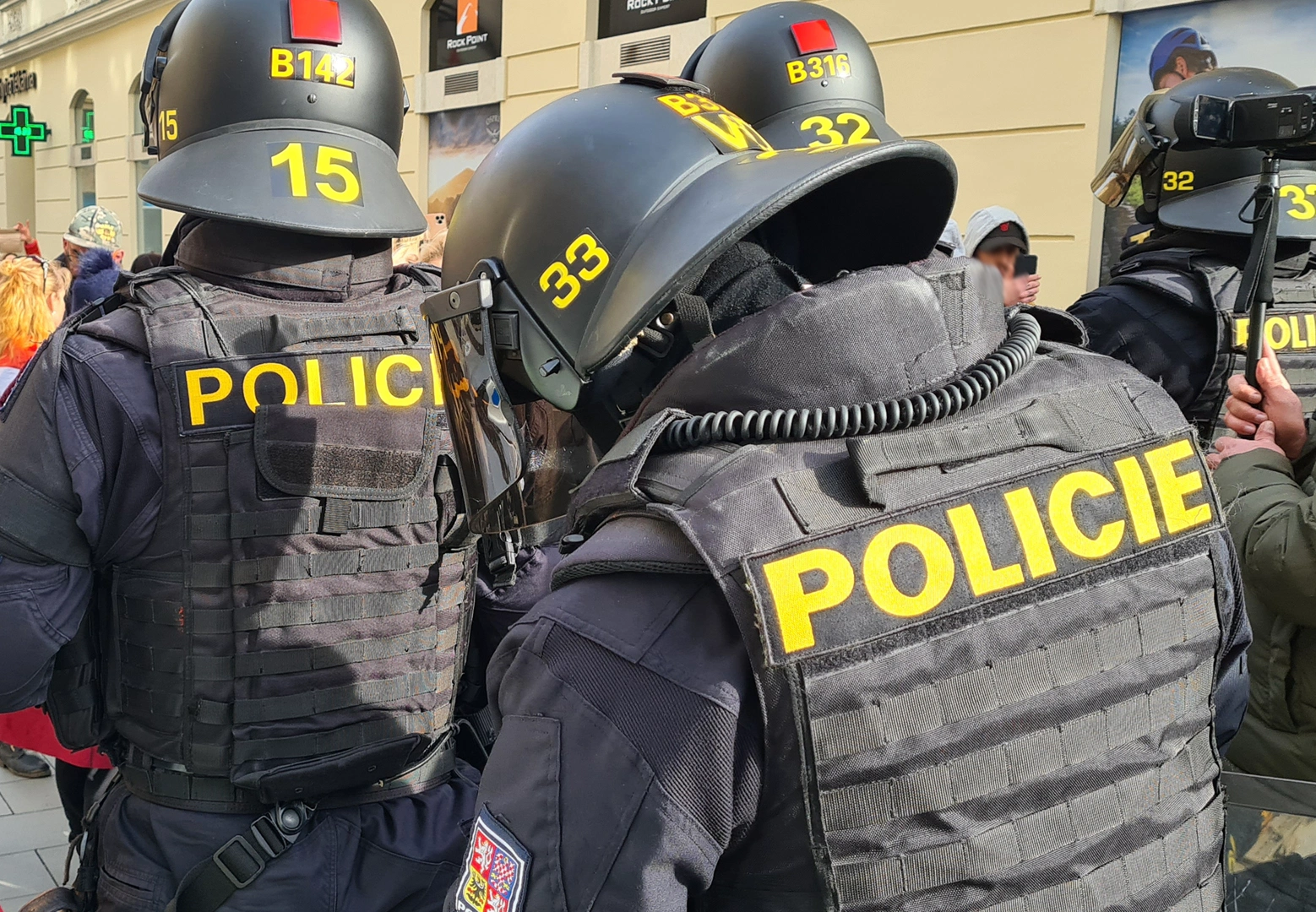 Policisté se připravují na pohárové utkání v Brně