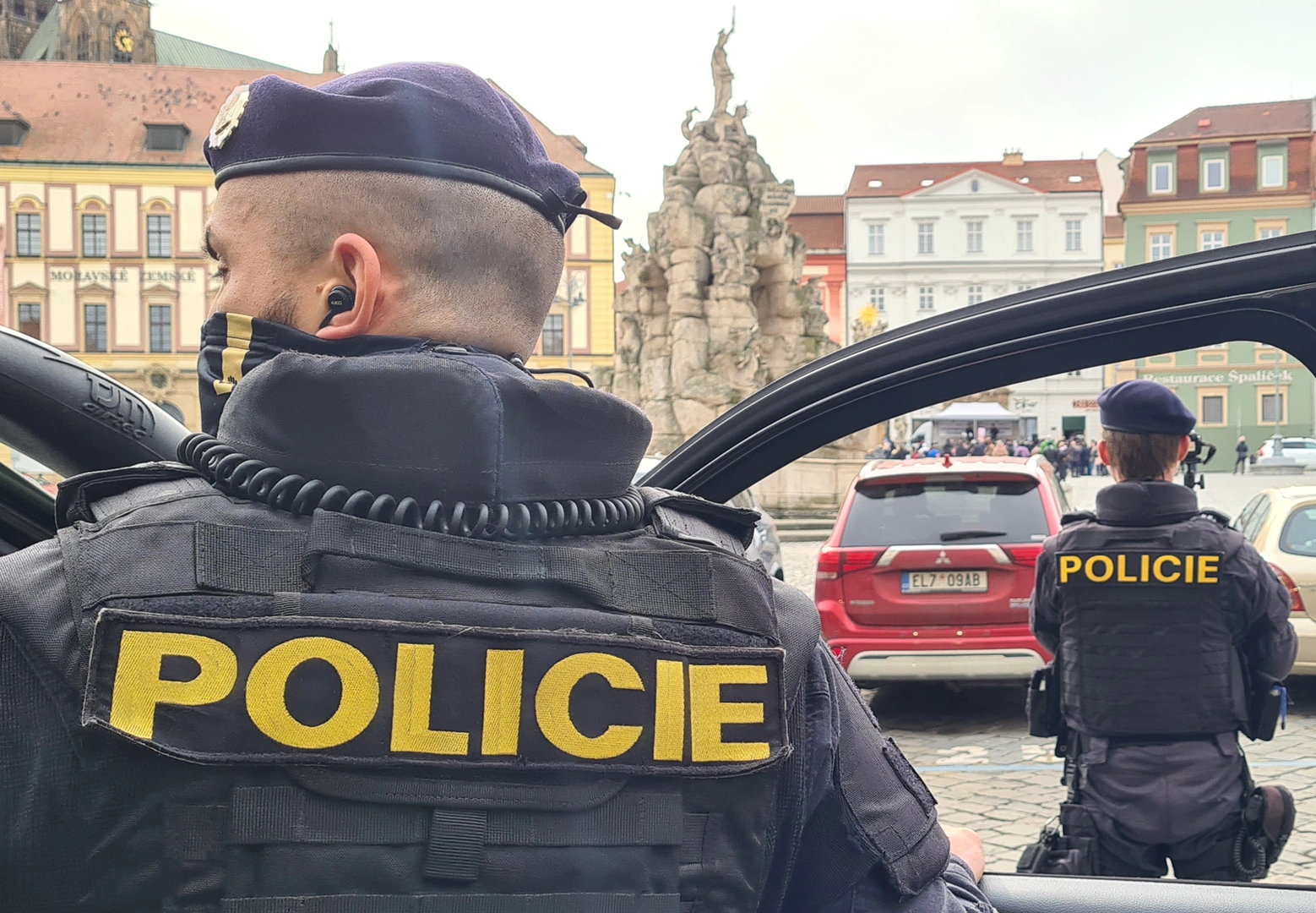 Policisté prověřují potyčku před fotbalovým zápasem v Brně