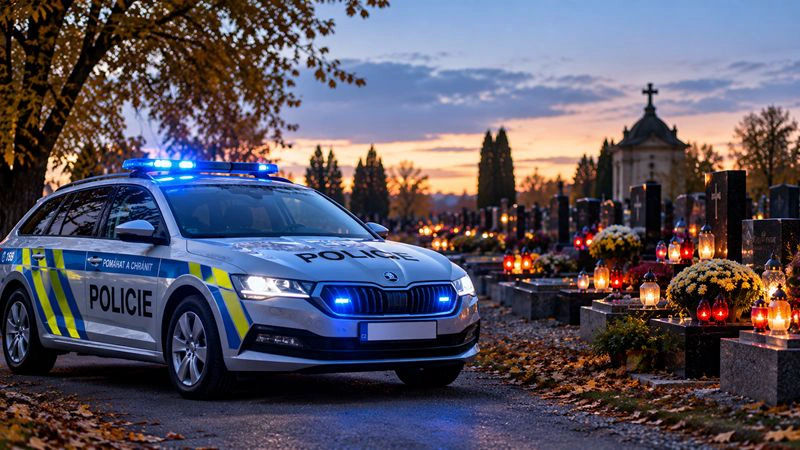 Policie se o Dušičkách zaměří na hřbitovy a jejich okolí