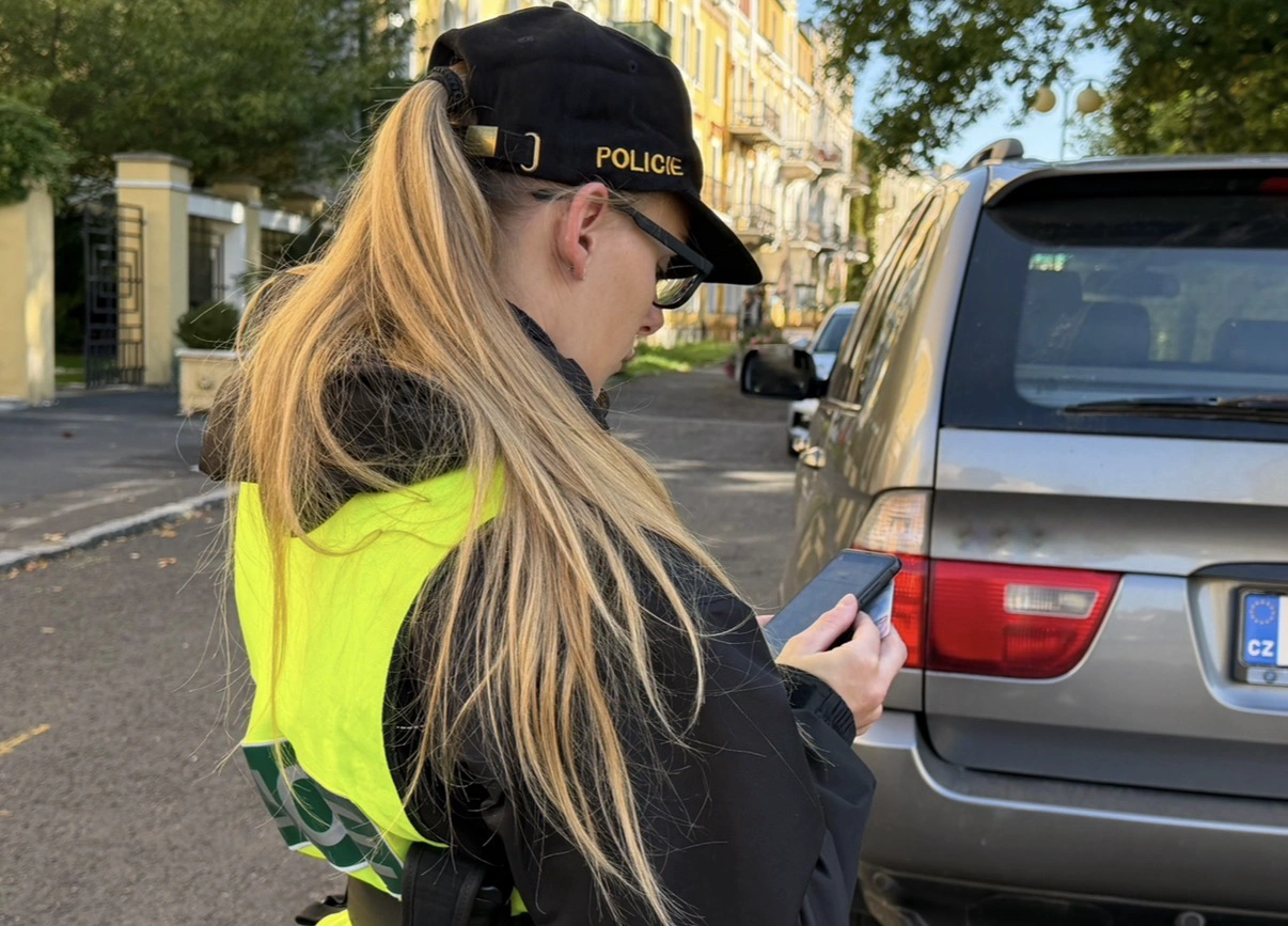 Policejní akce na silnicích na Chebsku