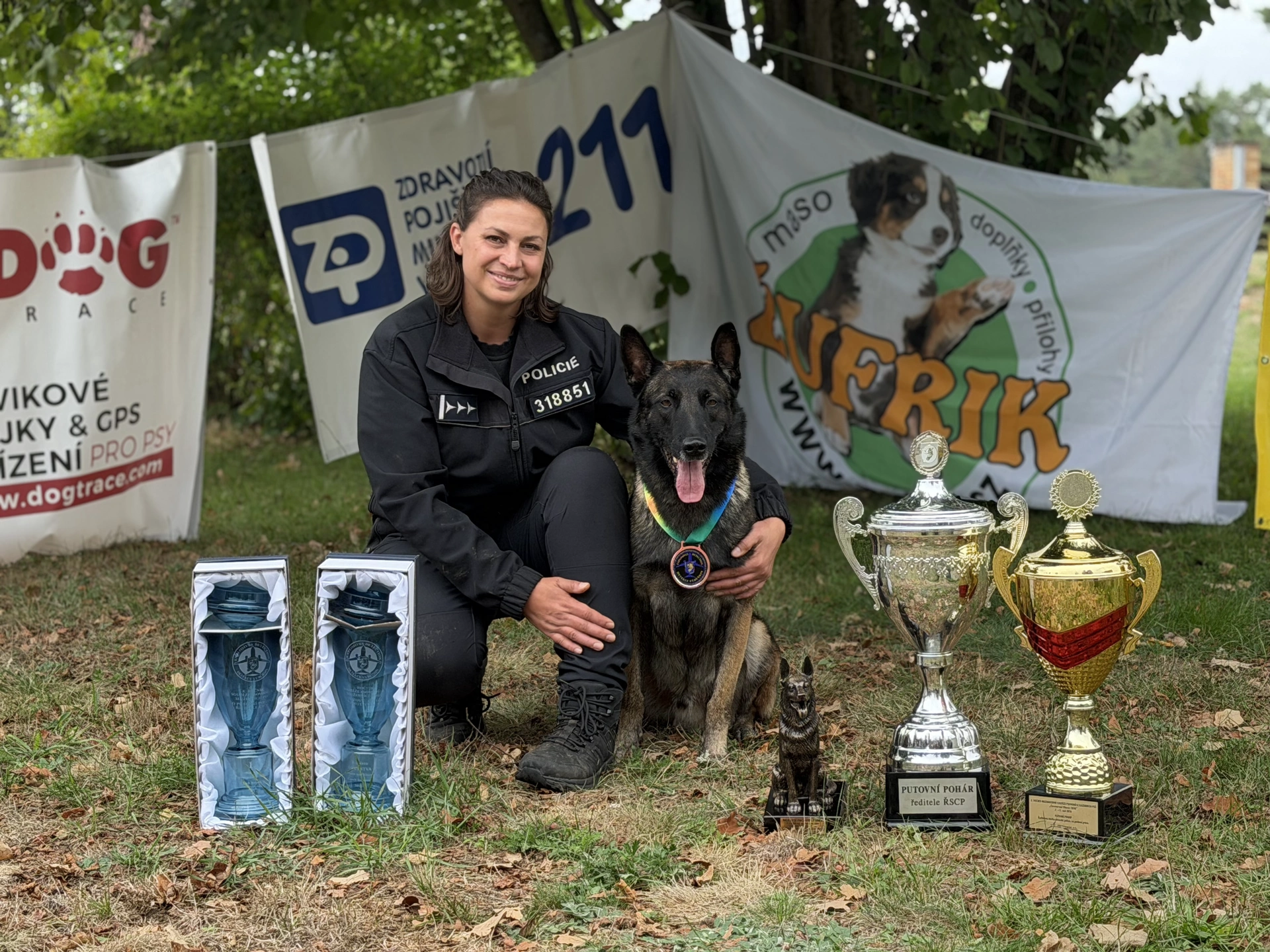 Proběhl jubilejní X. ročník policejní kynologické soutěže o putovní pohár ředitele ŘSCP