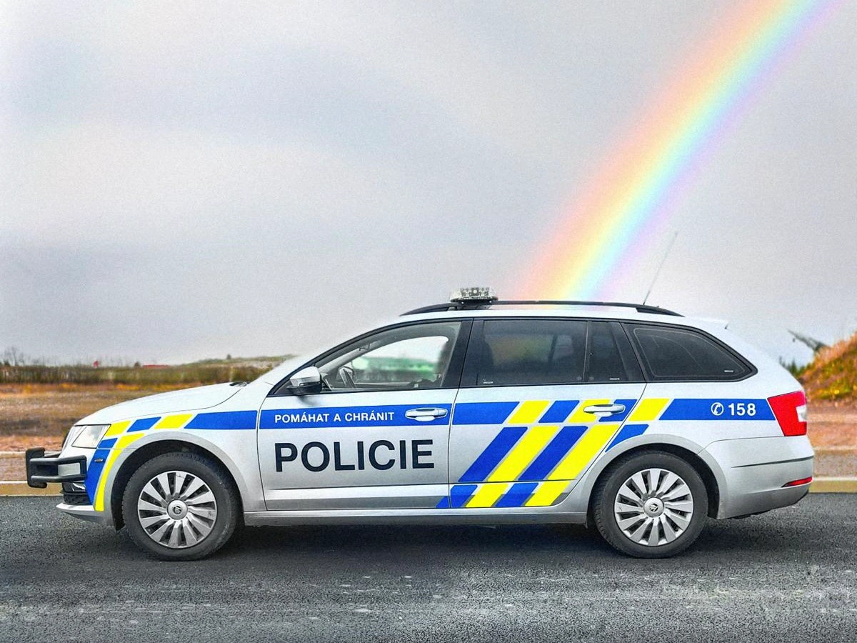 Poděkování policistům z Dopravního inspektorátu Louny